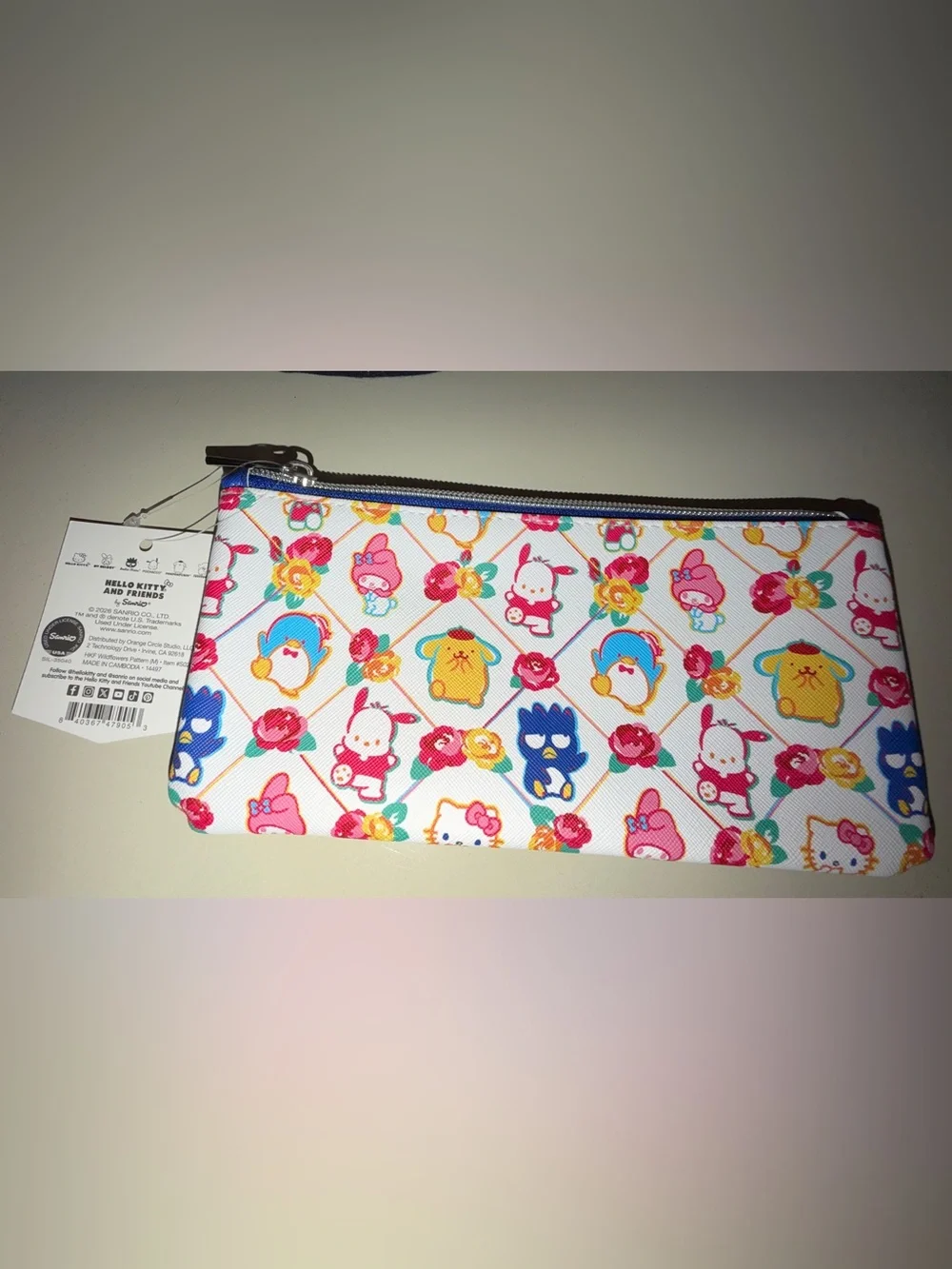 Studio Oh! Hello Kitty & Friends Pencil Pouch, 8.75